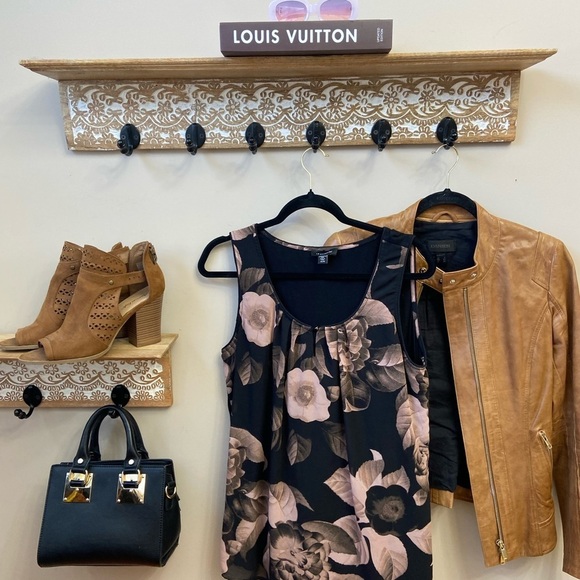 Midnight boho sleeveless top M - Picture 2 of 2